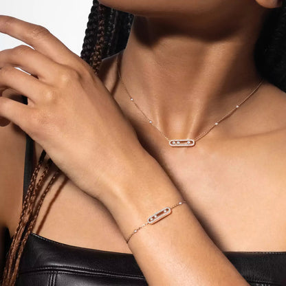 [Stars Jewelry]Pavé Baby Move Diamond Bracelet