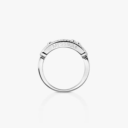 [Stars Jewelry] Baby Move Gold Diamond Pave_ Ring