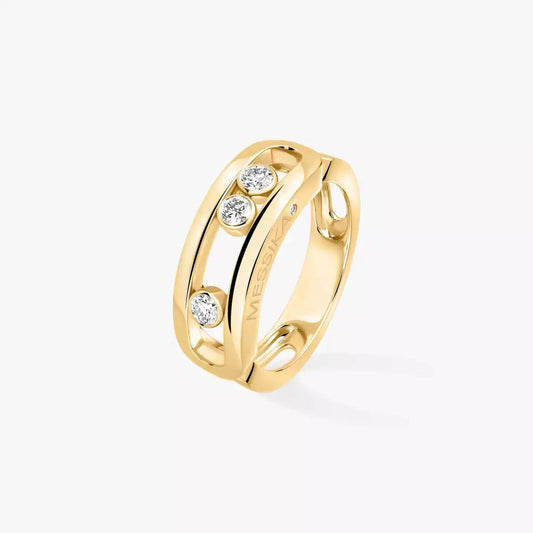 [Stars Jewelry] MoveGold Diamond Ring