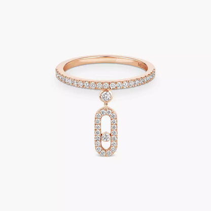 [Stars Jewelry]Move Uno Diamond Ring