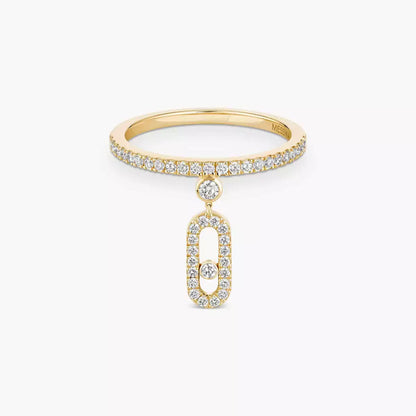 [Stars Jewelry]Move Uno Diamond Ring