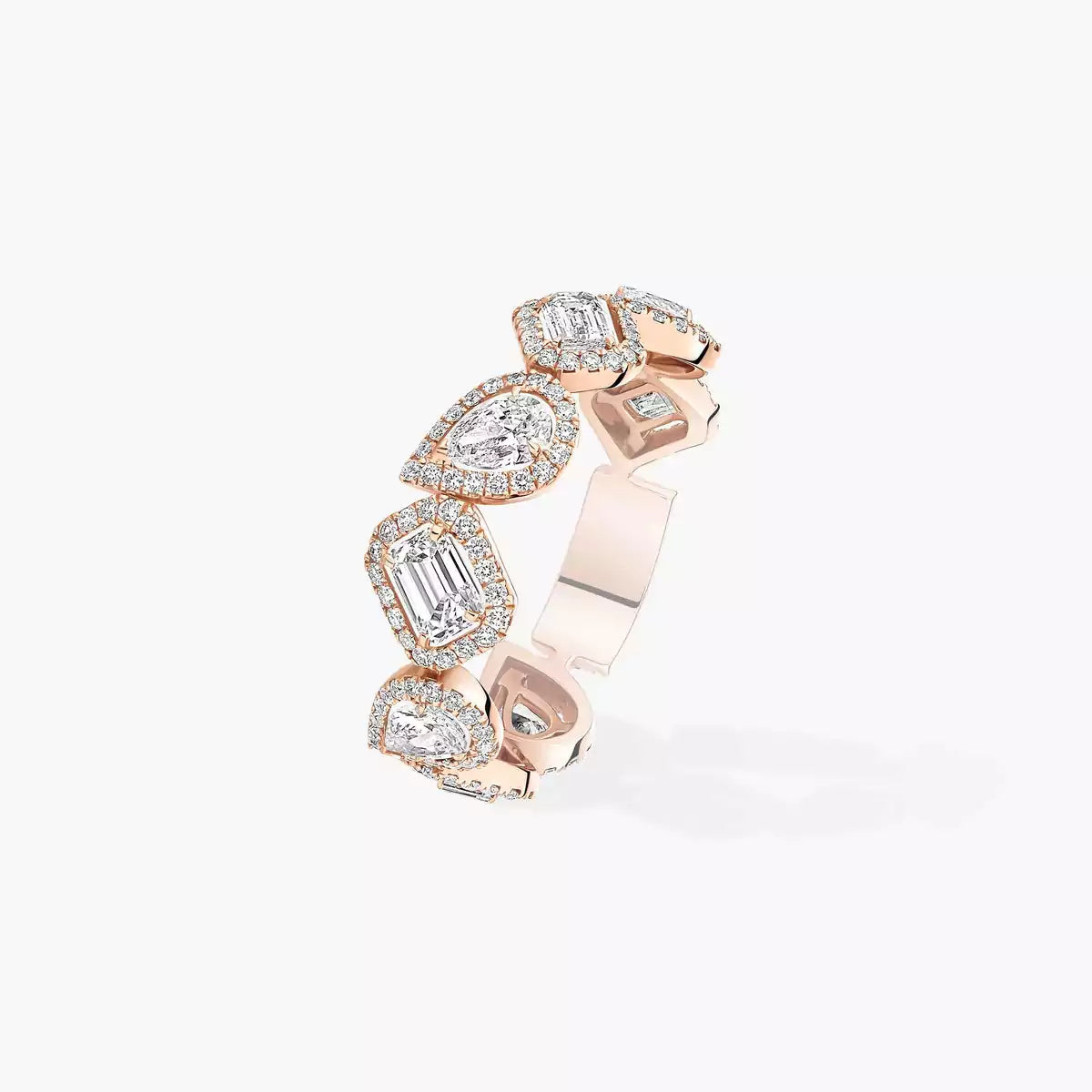 [Stars Jewelry]Diamond Wedding Ring My Twin
