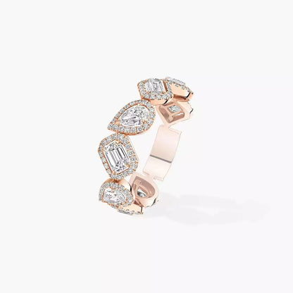[Stars Jewelry]Diamond Wedding Ring My Twin