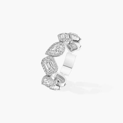 [Stars Jewelry]Diamond Wedding Ring My Twin