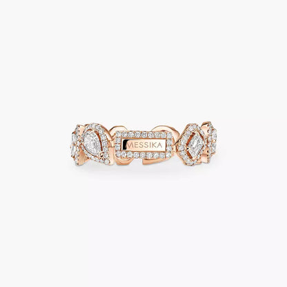 [Stars Jewelry]Diamond Wedding Ring My Twin