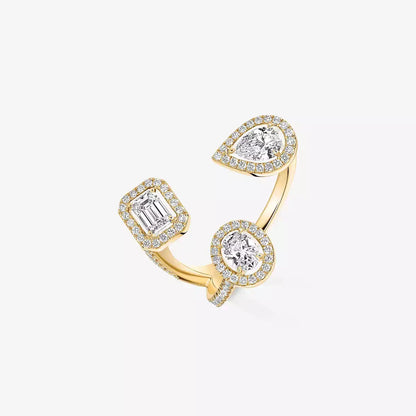[Stars Jewelry] Diamond Ring 0,25ct My Twin Trilogy