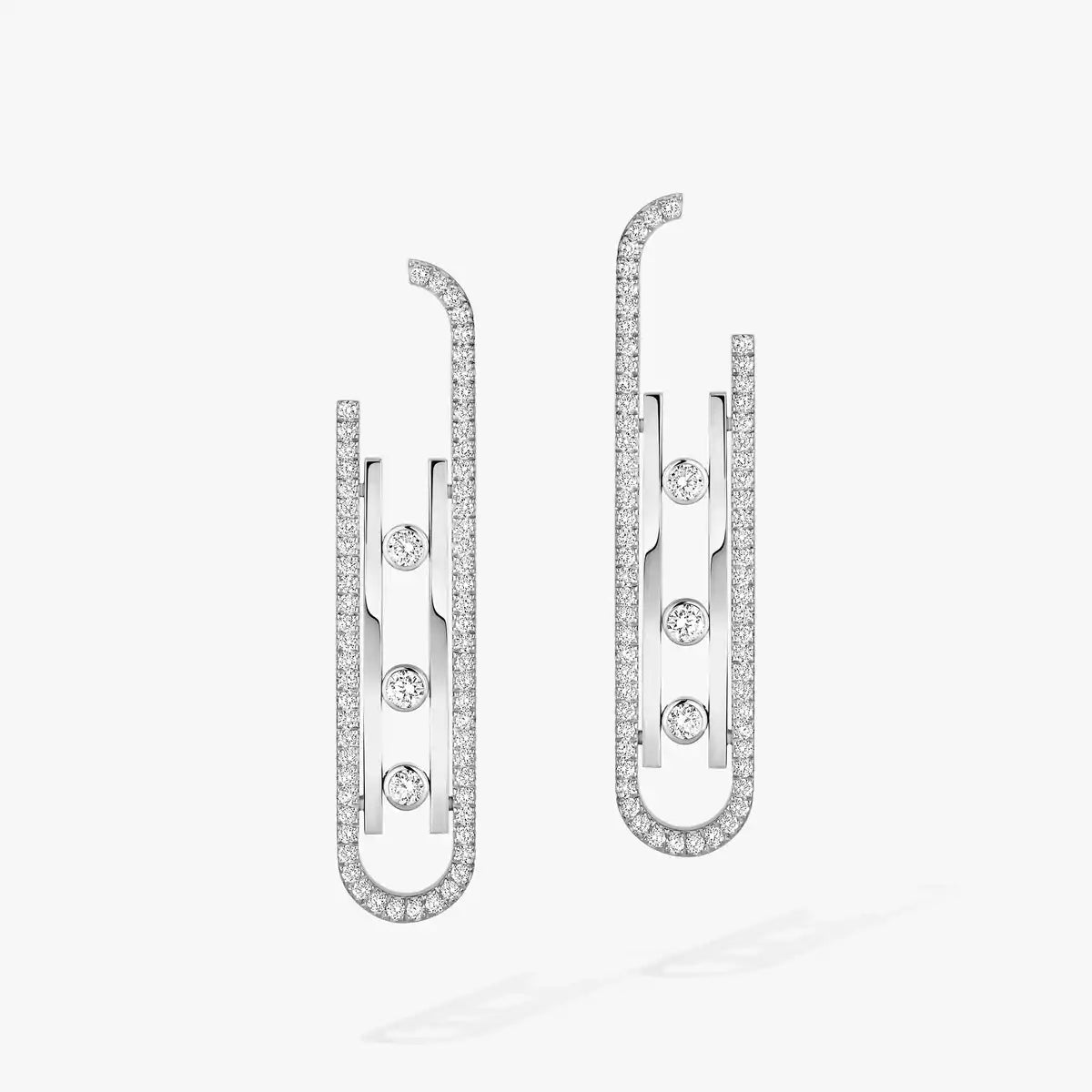 [Stars Jewelry]Diamond Pendant Earrings Move 10Th