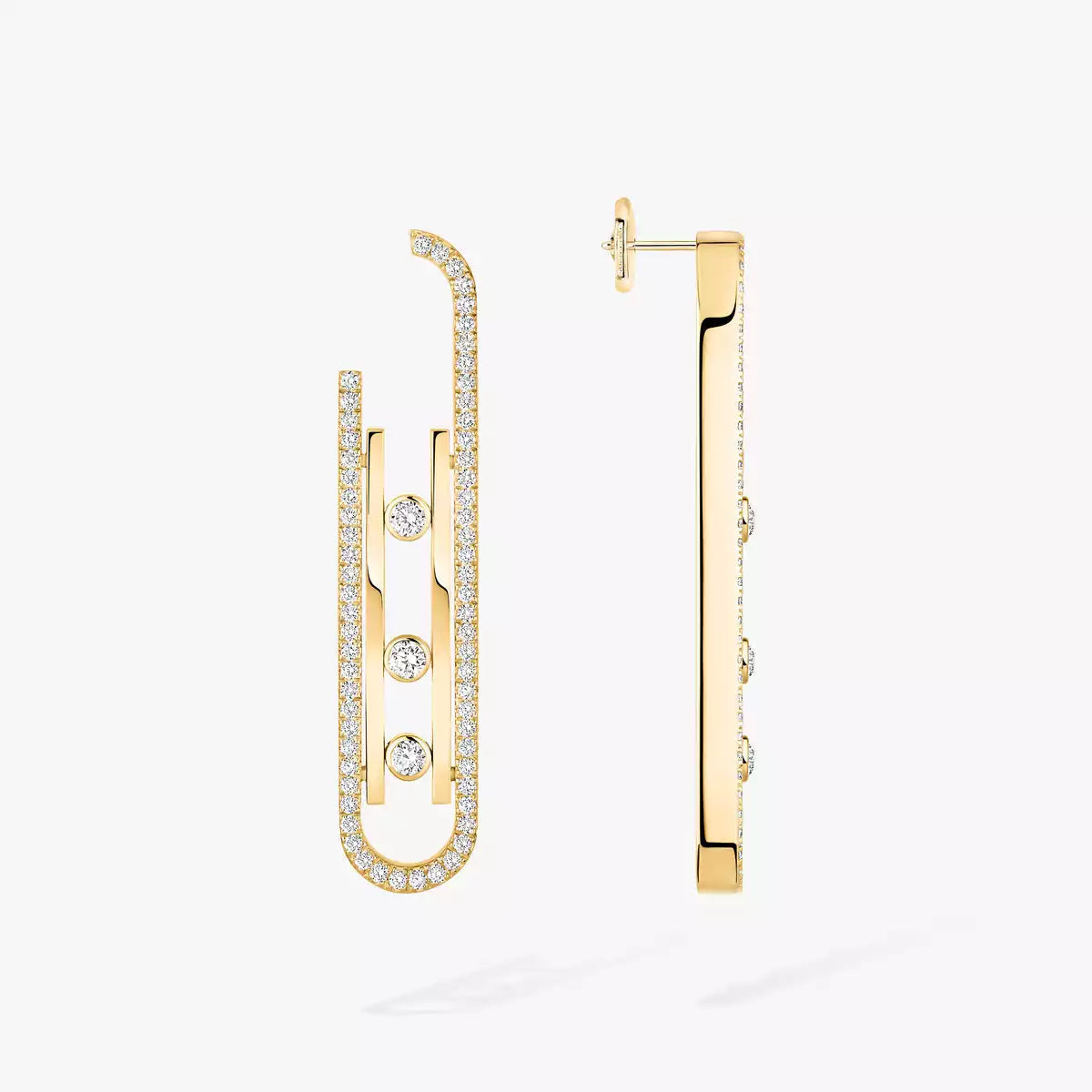 [Stars Jewelry]Diamond Pendant Earrings Move 10Th