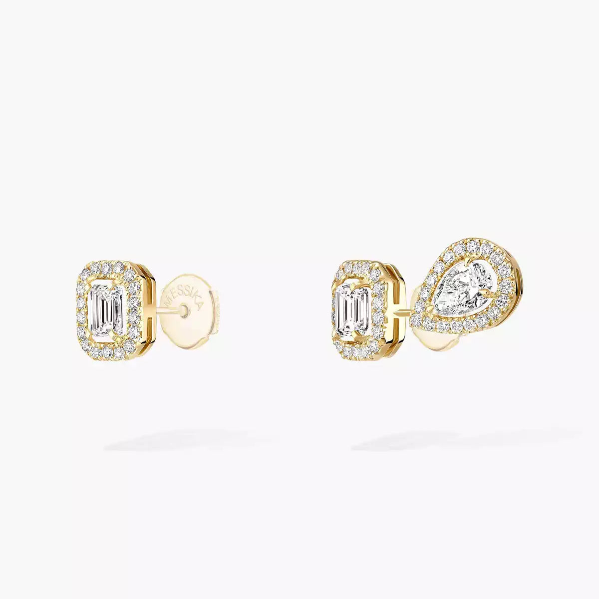 [Stars Jewelry]Diamond Earrings 0,10ct My Twin 1+2