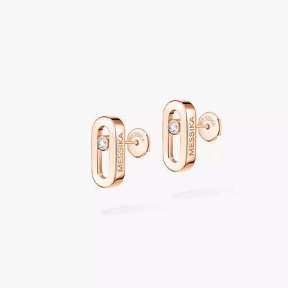 [Stars Jewelry]Move Uno Diamond Stud Earrings