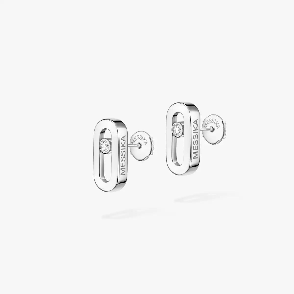 [Stars Jewelry]Move Uno Diamond Stud Earrings