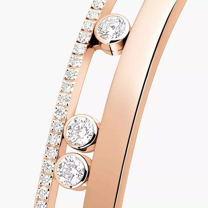 [Stars Jewelry]Move Romane Diamond Bangle Bracelet