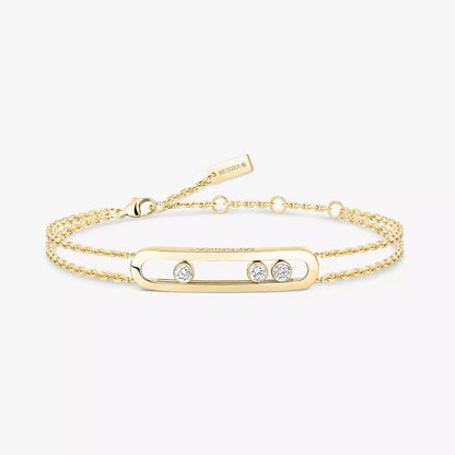 [Stars Jewelry]Lucky Eye Diamond Bracelet