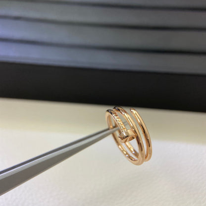 [Stars Jewelry]SMOOTH THREE-BAND NAIL RING