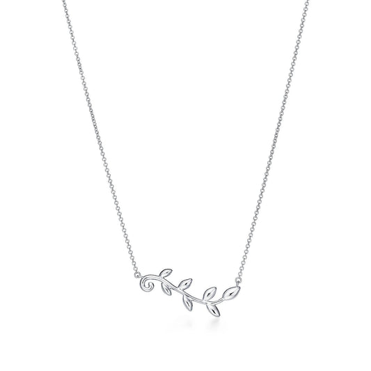 [Stellar jewels]PALOMA PICASSO STERLING SILVER OLIVE BRANCH NECKLACE