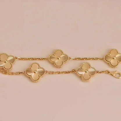 [Stars Jewelry] CLOVER 5 MOTIF LASER BRACELET COLLECTION
