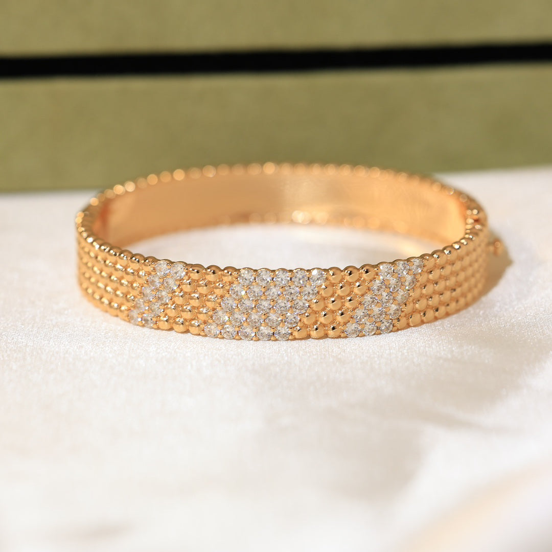 [Stars Jewelry]  FIVE-ROW DIAMOND BRACELET