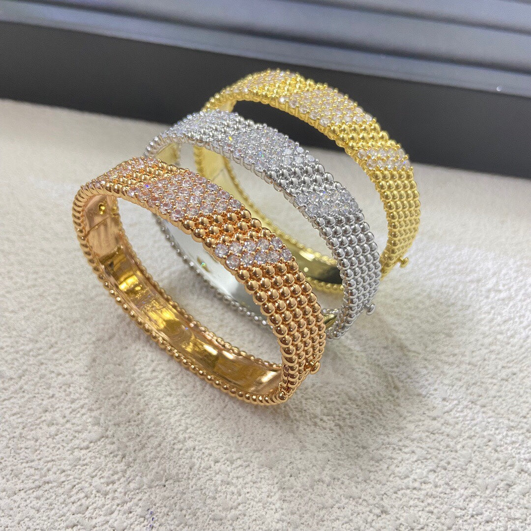 [Stars Jewelry]  FIVE-ROW DIAMOND BRACELET