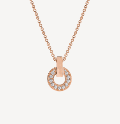 [Stars Jewelry]GARI NECKLACE PINK GOLD DIAMOND
