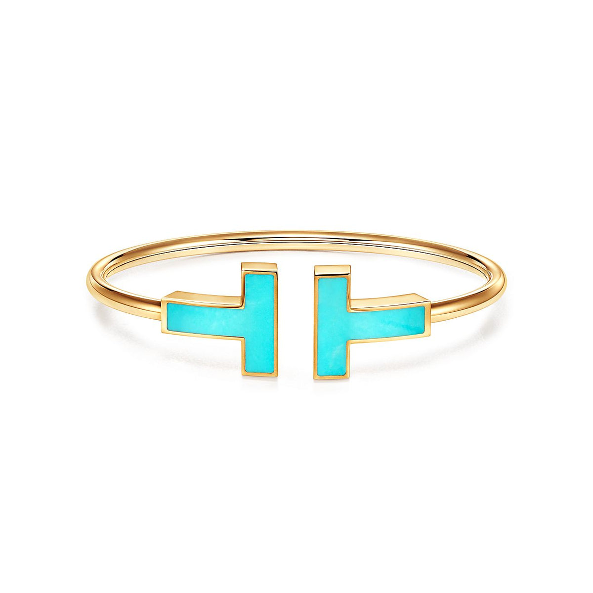 [Stellar jewels]T WIDE TURQUOISE OPEN BRACELET