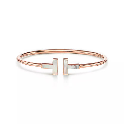 [Stellar jewels]T BRACELET 1.8MM TURQUOISE PINK GOLD