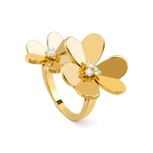 [Stars Jewelry]CLOVER COMOS GOLD DIAMOND RING