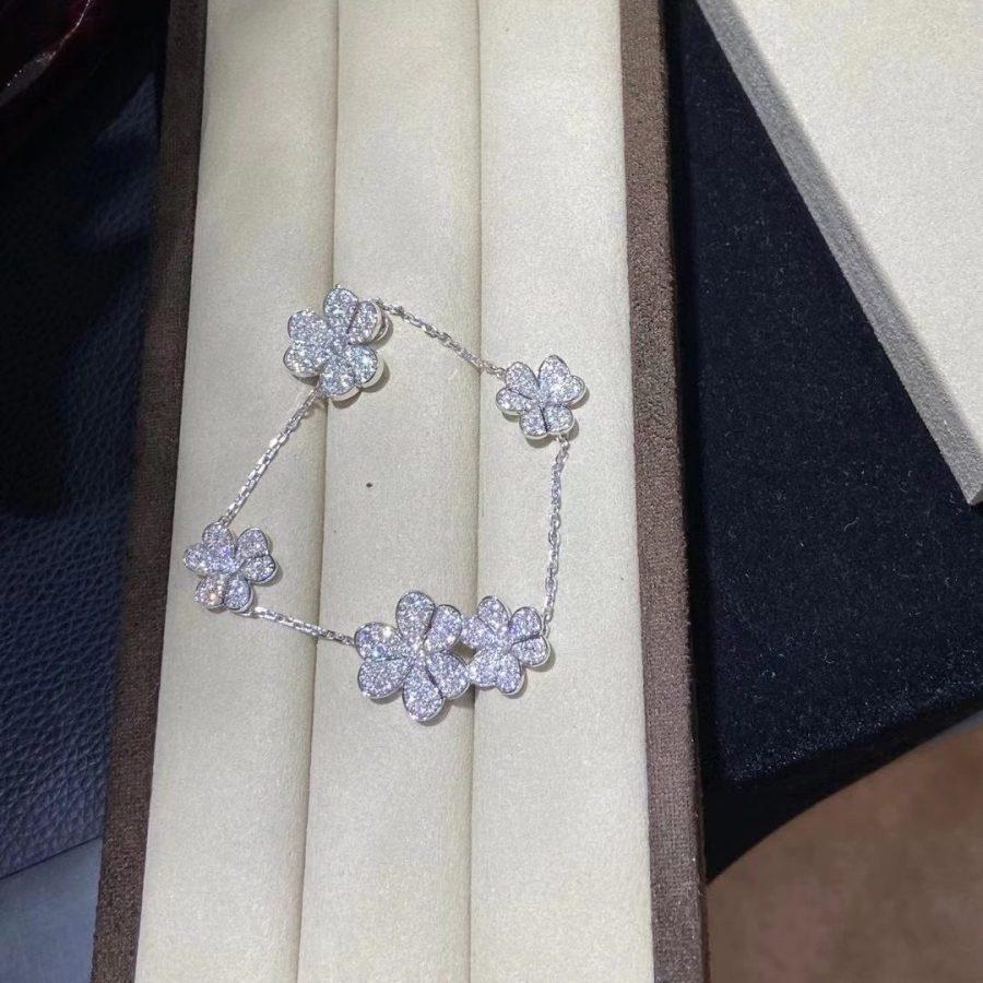 [Stars Jewelry]FRIVOLE SILVER 5 FLOWERS BRACELET