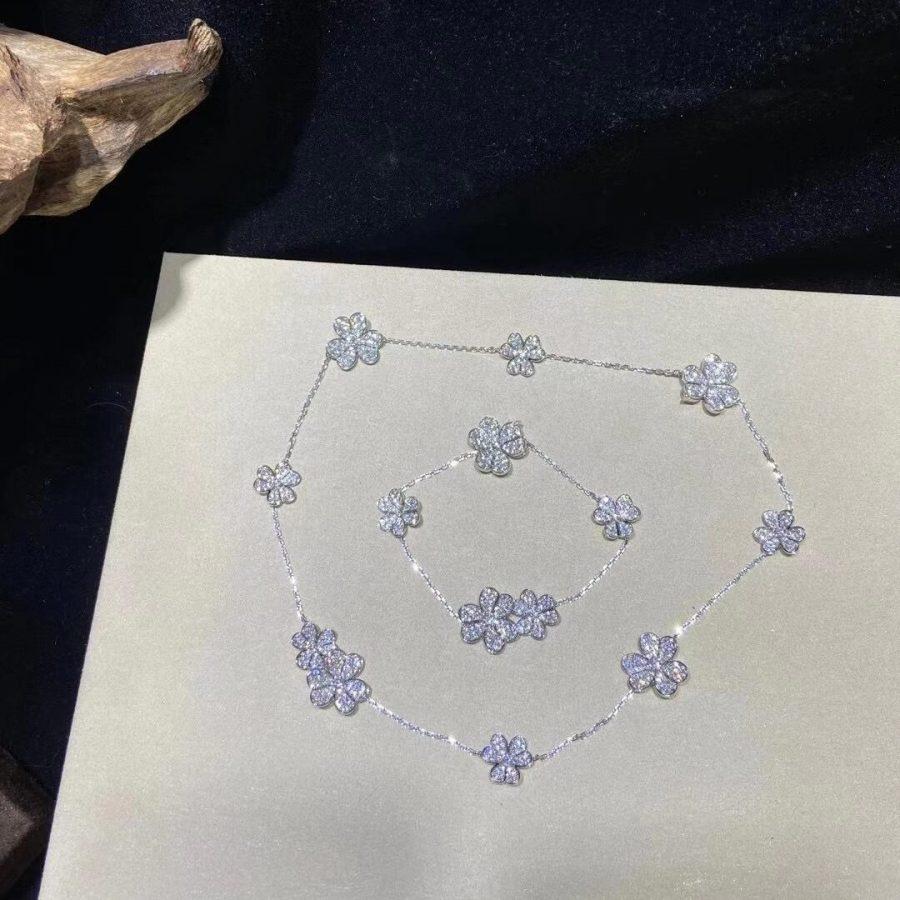 [Stars Jewelry]FRIVOLE SILVER 5 FLOWERS BRACELET