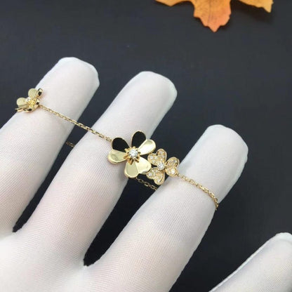 [Stars Jewelry]FRIVOLE GOLD 5 FLOWERS BRACELET