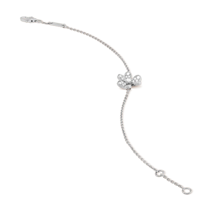 [Stars Jewelry]FRIVOLE SILVER FLOWER DIAMOND BRACELET