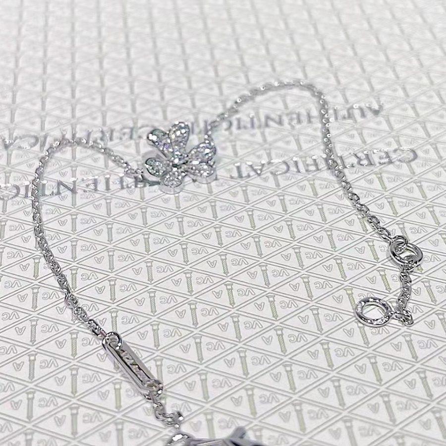 [Stars Jewelry]FRIVOLE SILVER FLOWER DIAMOND BRACELET
