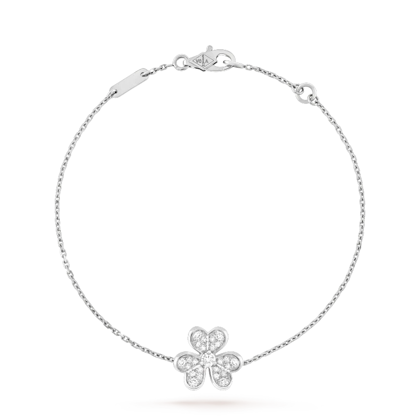 [Stars Jewelry]FRIVOLE SILVER FLOWER DIAMOND BRACELET