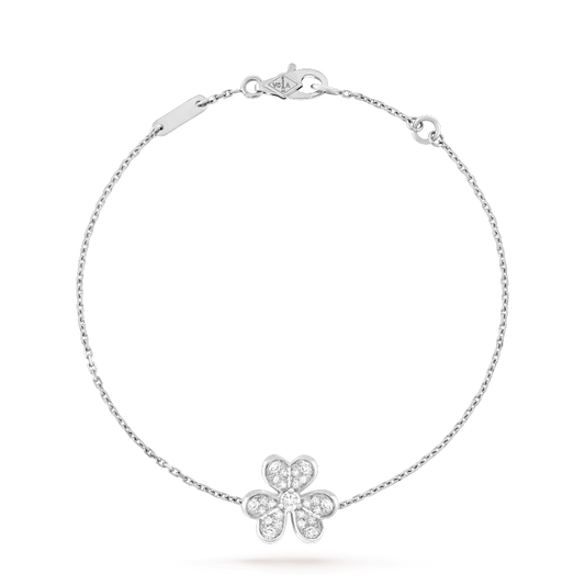 [Stars Jewelry]FRIVOLE SILVER FLOWER DIAMOND BRACELET