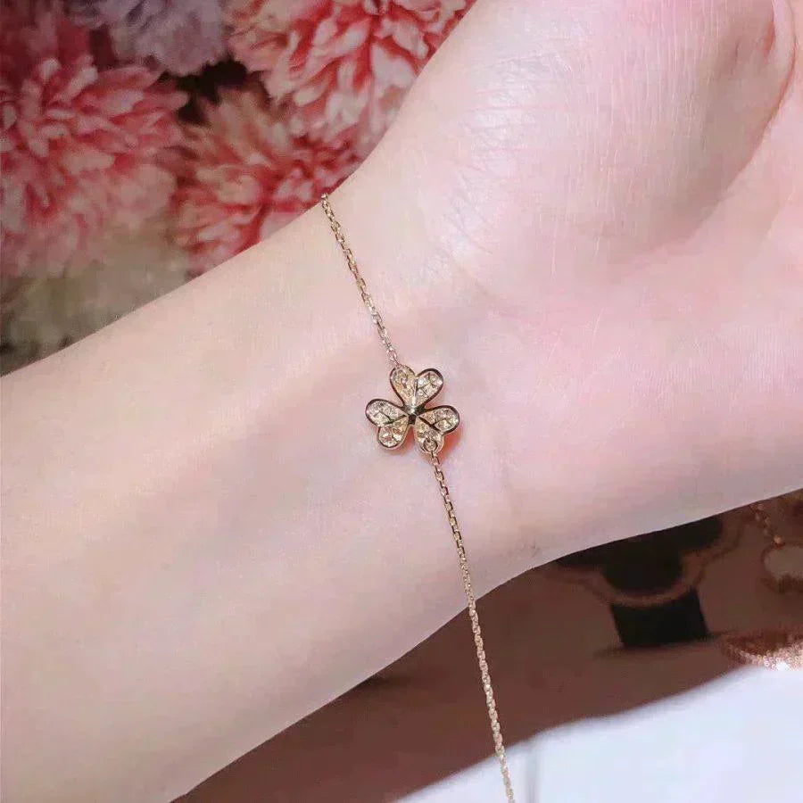 [Stars Jewelry]FRIVOLE GOLD FLOWER DIAMOND BRACELET