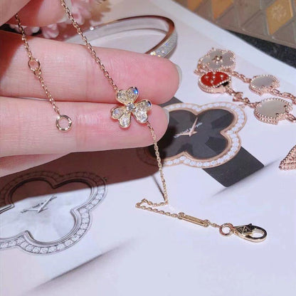 [Stars Jewelry]FRIVOLE GOLD FLOWER DIAMOND BRACELET