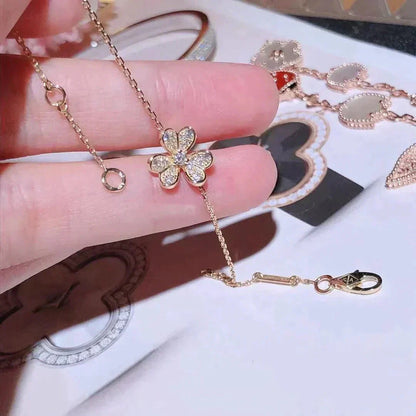 [Stars Jewelry]FRIVOLE GOLD FLOWER DIAMOND BRACELET