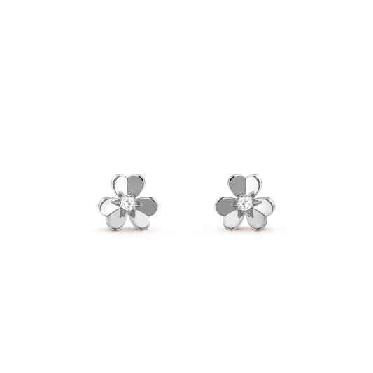 [Stars Jewelry]FRIVOLE MINI SILVER FLOWER EARRINGS