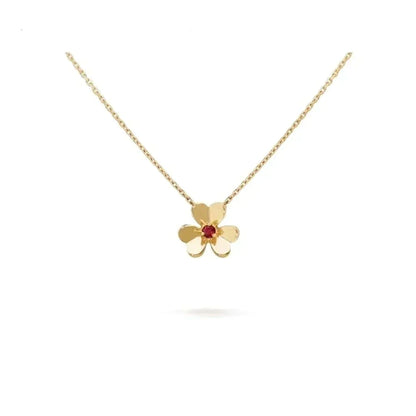 [Stars Jewelry]FRIVOLE GOLD FLOWER NECKLACE
