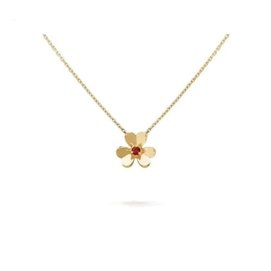 [Stars Jewelry]FRIVOLE GOLD FLOWER NECKLACE