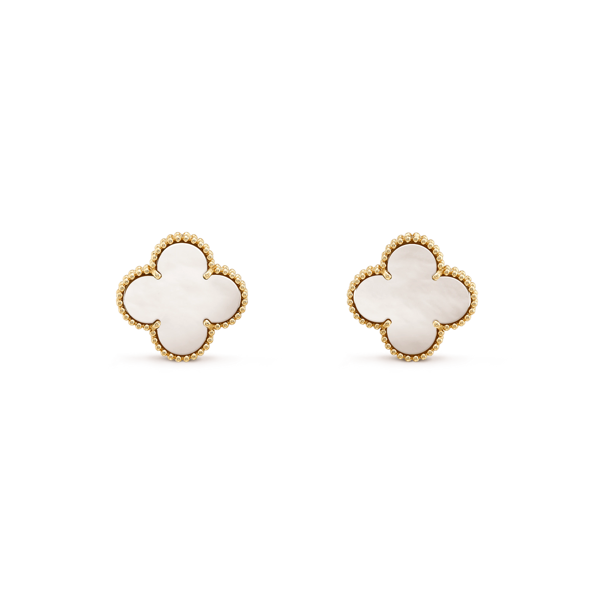 [Stars Jewelry]CLOVER MINI GOLD EARRINGS