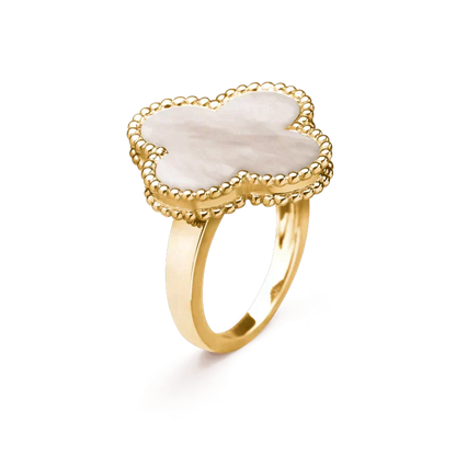 [Stars Jewelry]CLOVER WHITE MOP RING