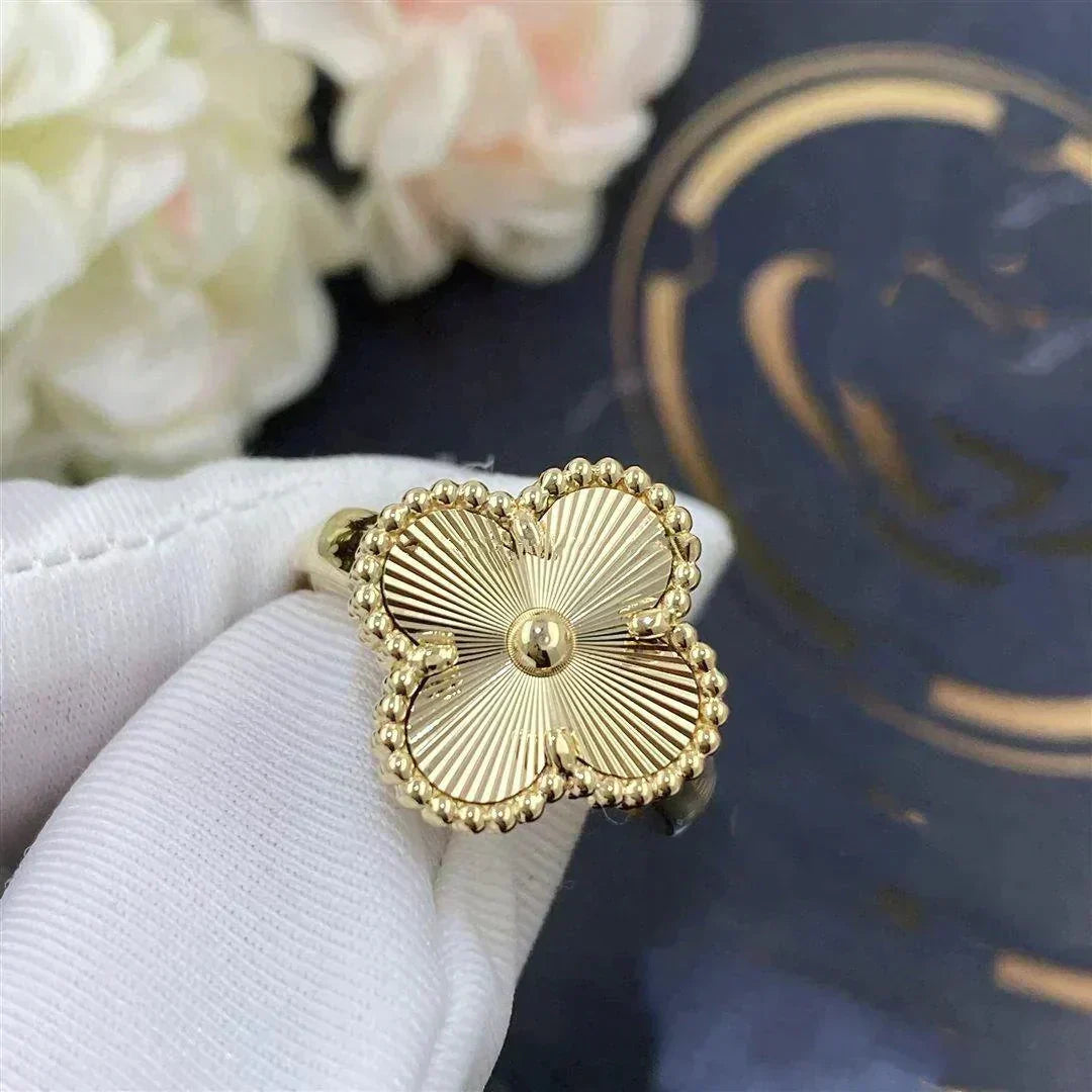 [Stars Jewelry]CLOVER GOLD RING