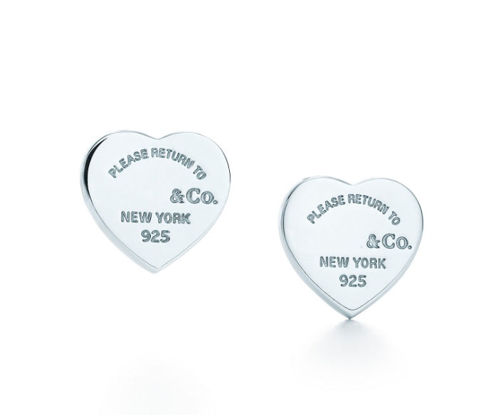 [Stellar jewels]RETURN TO TIF LOVE SILVER EARRINGS