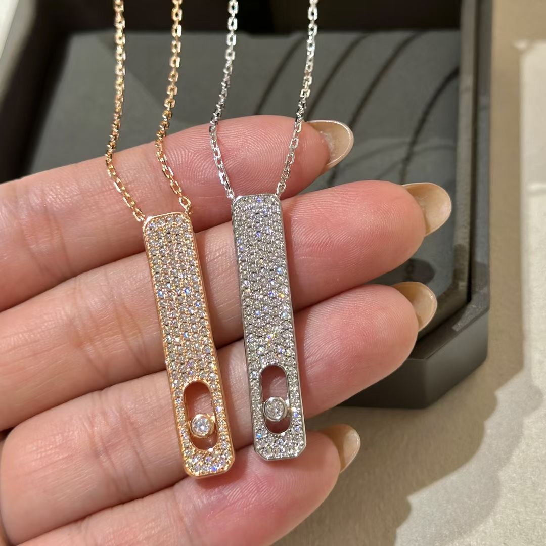 [Stars Jewelry]MY FIRST DIAMOND PAVED NECKLACE