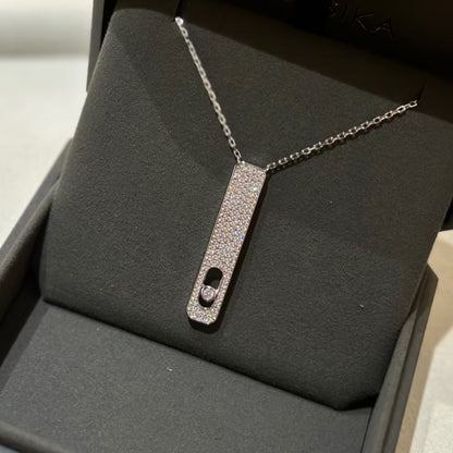 [Stars Jewelry]MY FIRST DIAMOND PAVED NECKLACE