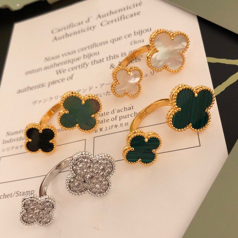 [Stars Jewelry]CLOVER BETWEEN THE FINGER RING