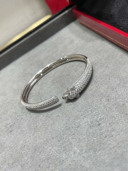 [Stars Jewelry]PANTHERE FULL DIAMOND OPEN BRACELET