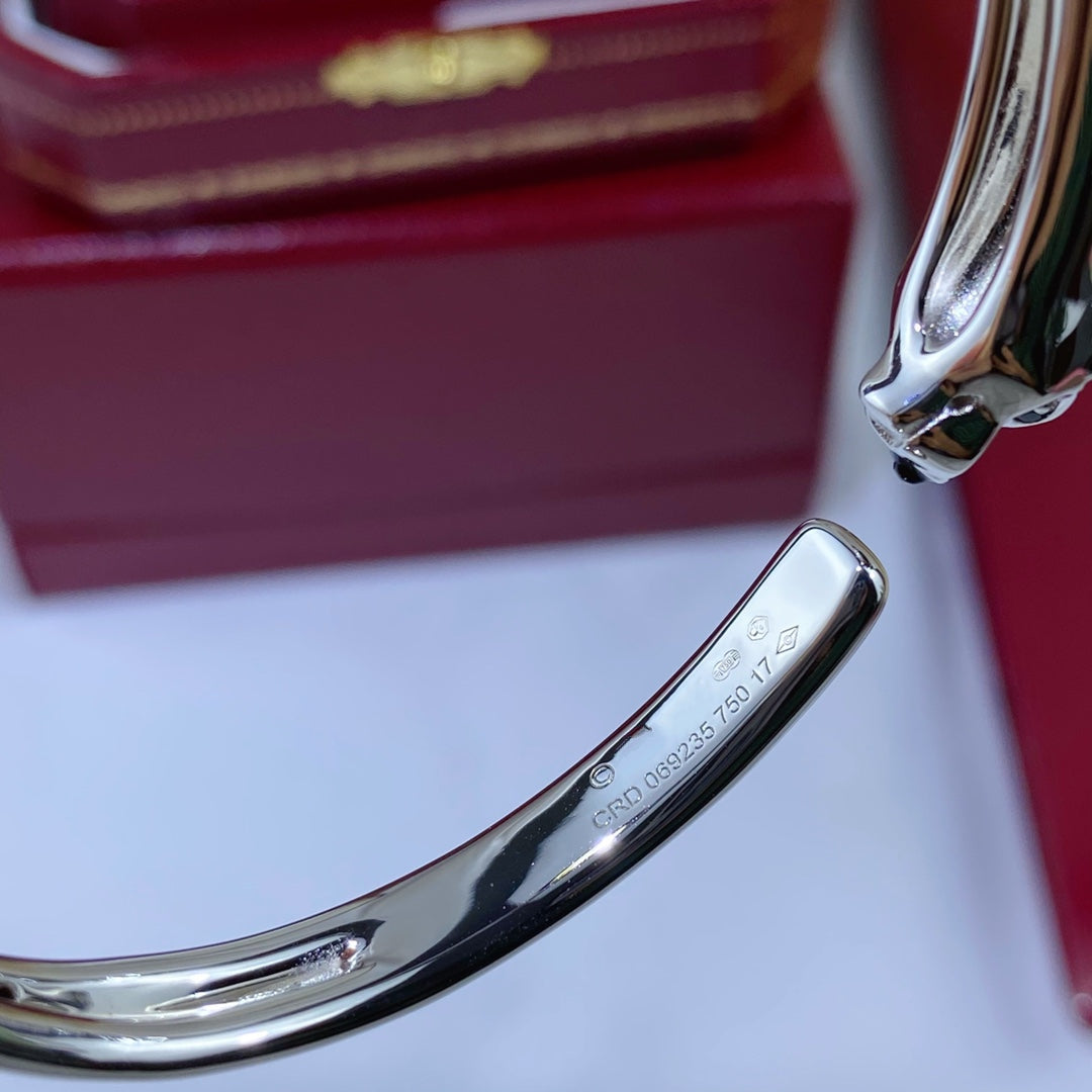 [Stars Jewelry]PANTHERE SILVER OPEN BRACELET