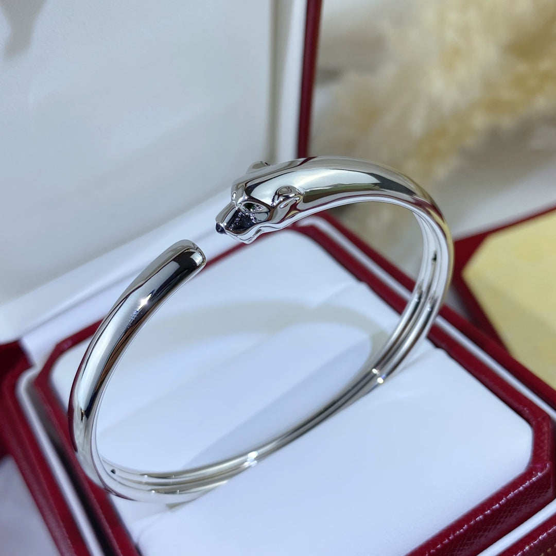 [Stars Jewelry]PANTHERE SILVER OPEN BRACELET