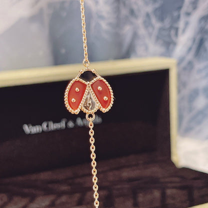 [Stars Jewelry]LUCKY SPRING 1 MOTIF PINK GOLD BRACELET